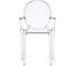Кресло Tetchair MEDALION (mod. 922) пластик, 56.5x53.2x92.5 см, бесцветное, 4 шт. 11724 4