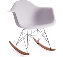 Кресло-качалка Tetchair CINDY (mod. C1025A) пластик/металл/дерево, 65x61x74 см, белая, 4 шт. 018 15170
