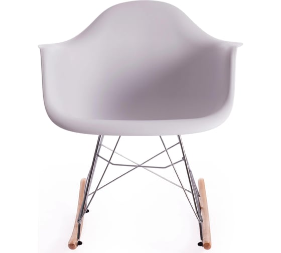 Кресло-качалка Tetchair CINDY (mod. C1025A) пластик/металл/дерево, 65x61x74 см, белая, 4 шт. 018 15170