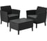 Комплект мебели Keter Salemo balcony set графит 17205935ГР 1