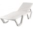 Шезлонг ELLASTIK-PLAST Атлант белый, 186x63x32 см M-SHEZ01ATLANT1 3