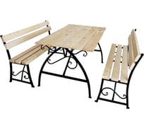 Набор мебели: 2 лавочки, стол Garden Story Флора 1.5 м НМ3261