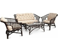 Набор мебели: 2-х местный диван, 2 кресла, стол Garden Story Дольчевита CV-D1-2DB