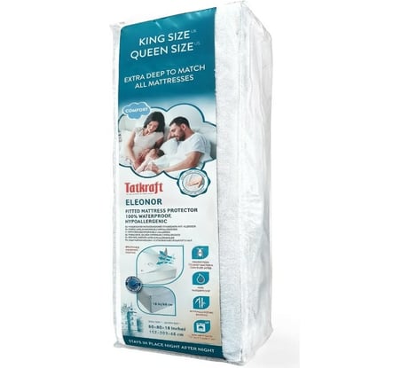 Защитный наматрасник Tatkraft ELEONOR 152x203x46 см 17597