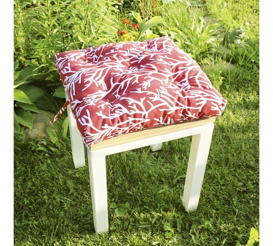 Подушка на стул Kauffort Red Corals 40x40 см 121713140