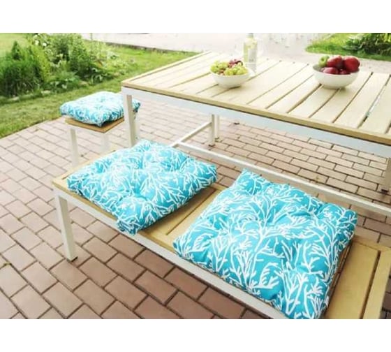 Подушка на стул Kauffort Sky Corals 40x40 см 121762140