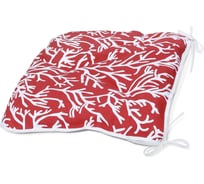 Сидушка на стул Kauffort Red Corals 40x40 см 112613140