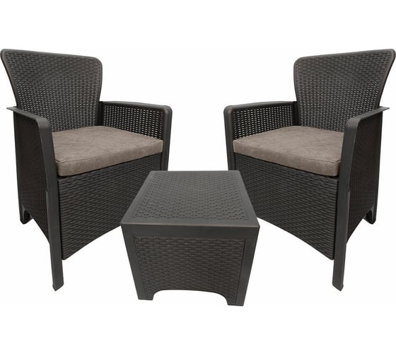 Комплект мебели B:rattan Maryland венге, 2 подушки 40-710-2 BIO