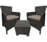 Комплект мебели B:rattan Maryland антрацит, 2 подушки 40-710-1 BIO 1