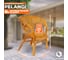 Комплект Tetchair PELANGI 02/15 стол со стеклом, 4 кресла без подушек, ротанг, мед 10084 5