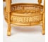 Террасный комплект Tetchair PELANGI стол со стеклом, 2 кресла, без подушек, ротанг 13345 4