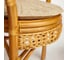Террасный комплект Tetchair PELANGI стол со стеклом, 2 кресла, без подушек, ротанг 13345 9