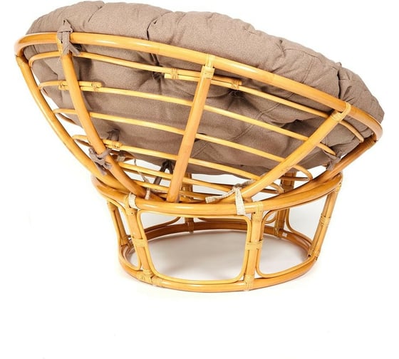 Кресло Tetchair PAPASAN 23/01 W с подушкой, Honey (мед), экошерсть Коричневый, 1811-5 13744