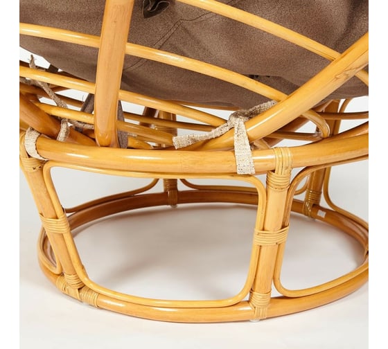 Кресло Tetchair PAPASAN 23/01 W с подушкой, Honey (мед), экошерсть Коричневый, 1811-5 13744