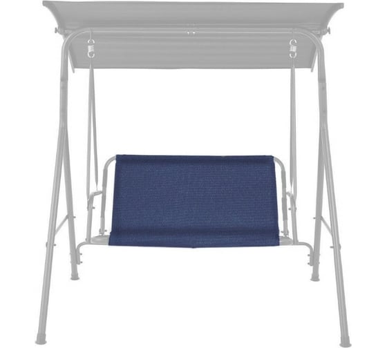 Усиленное тканевое сиденье для садовых качелей Tplus 115x51/44 см, оксфорд 600, синее T017206 1
