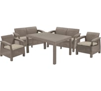 Комплект мебели Keter Corfu fiesta set капучино 227586