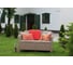 Диван Keter Corfu love seat капучино 258974 2