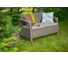 Диван Keter Corfu love seat капучино 258974 3