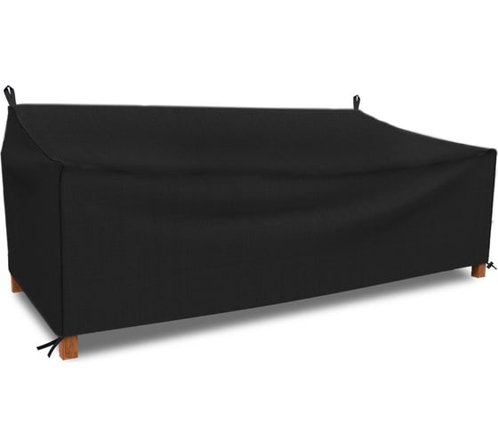 Чехол для дивана Tplus 1800x1000x800/550 мм, оксфорд 210, чёрный T018287 1