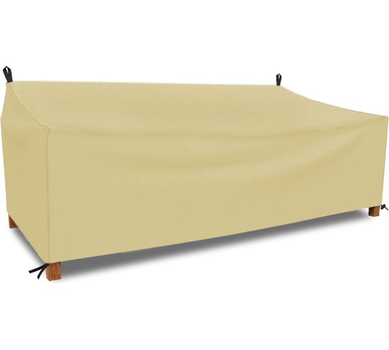 Чехол для дивана Tplus 1300x700x650/420 мм, оксфорд 240, бежевый T018902 1