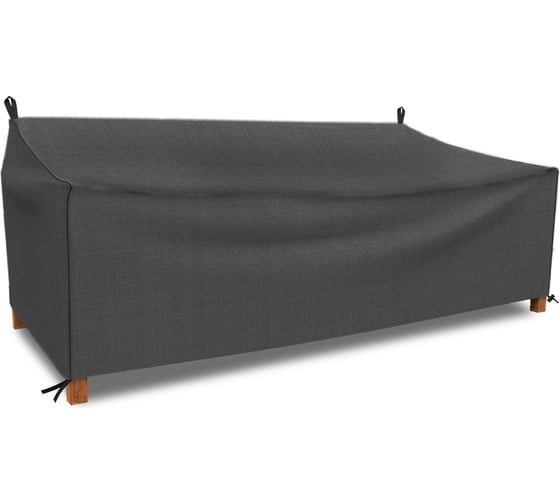 Чехол для дивана Tplus 1300x700x650/420 мм, оксфорд 240, серый T018295 1