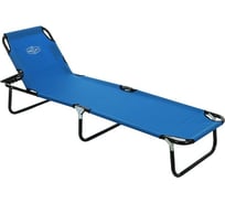 Туристическая раскладушка Maclay 191x56x28 см, до 100 кг, голубой 488619