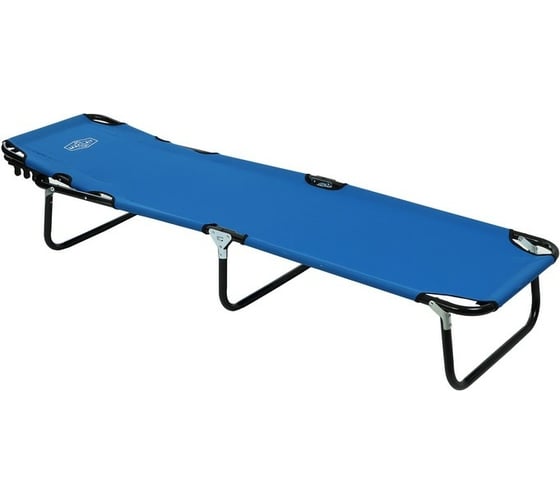 Туристическая раскладушка Maclay 191x56x28 см, до 100 кг, голубой 488619