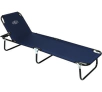 Туристическая раскладушка Maclay 191x56x28 см, до 100 кг, темно-синий 134135