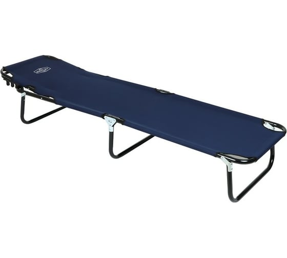 Туристическая раскладушка Maclay 191x56x28 см, до 100 кг, темно-синий 134135