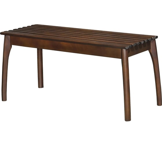 Скамья для прихожей Мебелик массив, каркас орех 7559