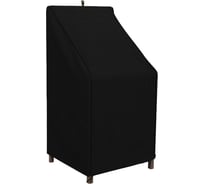 Чехол для кресла Tplus Ротанг Metro 580x580x830/660 мм, оксфорд 210, чёрный T019312