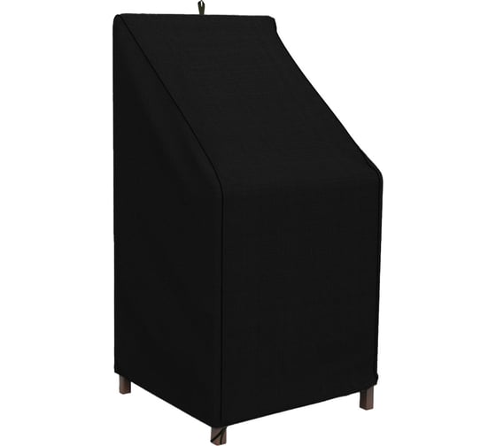 Чехол для кресла Tplus сталь Ротанг Metro 580x610x910/640 мм, оксфорд 240, чёрный T019329