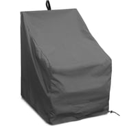 Чехол для садового стула Tplus Alma fix 570x650x870/600 мм, оксфорд 240, серый T019307