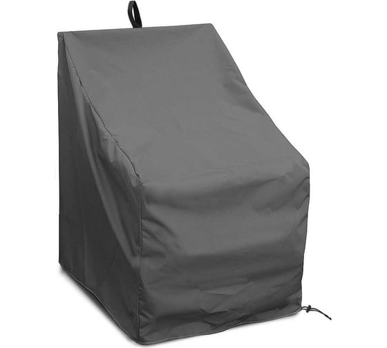 Чехол для садового стула Tplus Alma fix 570x650x870/600 мм, оксфорд 240, серый T019307 1