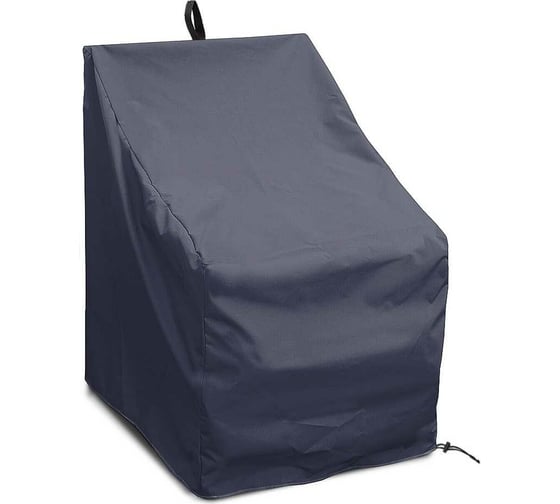 Чехол для стула Tplus 550x550x870/490 мм, оксфорд 210, синий T019297 1