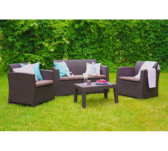 Стол B:rattan Arizona венге 40-712-2/1 BIO