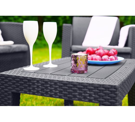 Стол B:rattan Arizona, антрацит 40-712-1/1 BIO