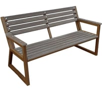 Скамья УЛИЧНЫЕ ЛЕСТНИЦЫ Патио, коричневый каркас MP-SK-PATIO-SP-K