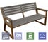 Скамья УЛИЧНЫЕ ЛЕСТНИЦЫ Патио, коричневый каркас MP-SK-PATIO-SP-K 2