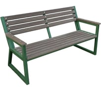Скамья УЛИЧНЫЕ ЛЕСТНИЦЫ Патио, зеленый каркас MP-SK-PATIO-SP-Z