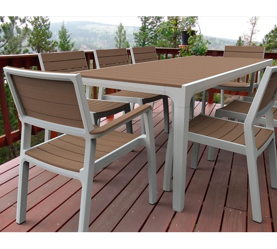 Стол Keter Harmony Cappuccino brown 230684