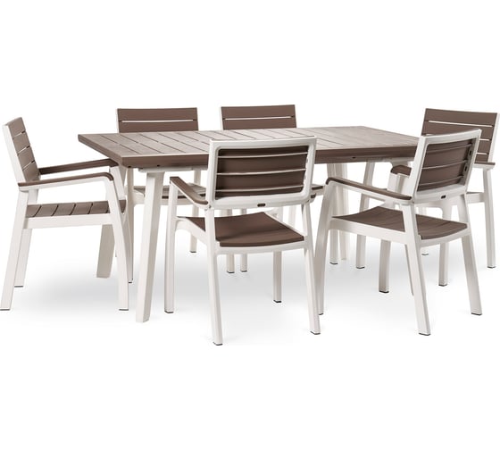 Стол Keter Harmony Extendable Cappuccino brown 230758