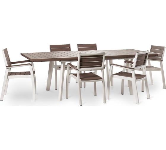 Стол Keter Harmony Extendable Cappuccino brown 230758