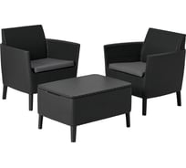 Комплект мебели Keter Salemo balcony set графит 236631