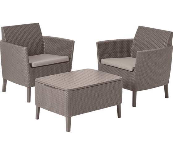 Комплект мебели Keter Salemo balcony set капучино 236628 1
