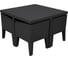 Комплект с обеденным столом Keter Columbia set 5 pcs графит 247480 1