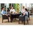 Комплект с обеденным столом Keter Columbia set 5 pcs графит 247480 2