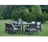 Комплект с обеденным столом Keter Delano set with Lima table 160 коричневый 235952 2