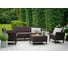 Комплект с тройным диваном Keter Salemo 3 seater set коричневый 238591 2