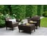 Комплект мебели балконная серия Salemo balcony set коричневый 236845 3